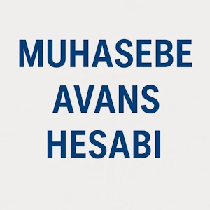 muhasebe avans hesabı
