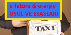 e-arşiv ve e-fatura düzenleme