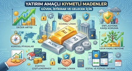 muhasebe Altın gibi kıymetli madenlerin muhasebe kaydı güncellendi. Artık Borsa rayiç bedeli, geldi.
